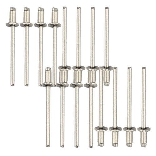 Etiquetas de puerta VIN de acero inoxidable de 24 piezas con remaches para Chrysler GM Ford AMC - Imagen 3 de 9