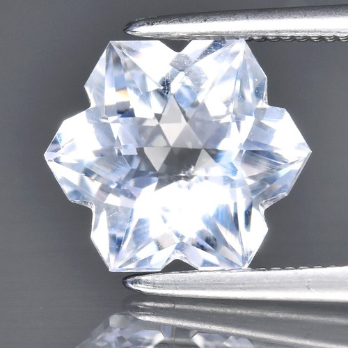 ๐ 2.63ct 8.2x8.2mm VS Snowflake Natural White Topaz - Unheated, Brazil Gem
