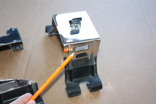 1968 thru 1977 C3 Corvette T-Top Carrier Bracket T Top Luggage Rack Bracket GM - Bild 5 von 6