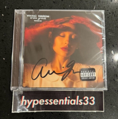 Ariana Grande 直筆サイン入りCD eternal sunshine Ariana Grande Hand SIGNED AUTOGRAPHED Eternal Sunshine CD | eBay