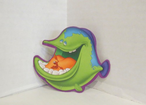 RARE 1996 McDonalds THE LITTLE MERMAID Paper Ornament Set - Picture 6 of 11