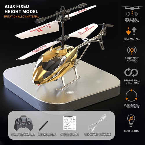 Lo último RC Helicóptero Recargable Seguro Control Remoto Drone Genial Mini Juguetes para Niños - Imagen 34 de 45