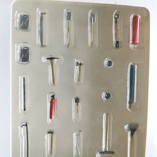 Racing Car Repair Tool Kit Spade/Axe Accessory Fit 1/43 Vehicle Car Truck Model - Picture 4 of 11