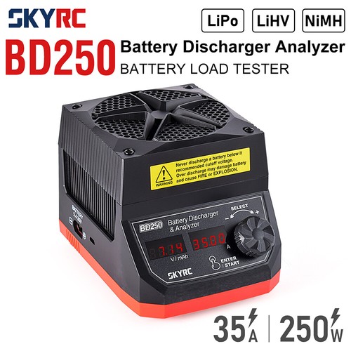 SKYRC BD250 LiPo LiHV NiMH Batterieentladetester Batterieanalysator 250W 35A - Picture 1 of 15