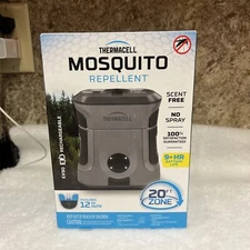 Thermacell Rechargeable Mosquito Repeller - Grey - New & Sealed - EX90GREY