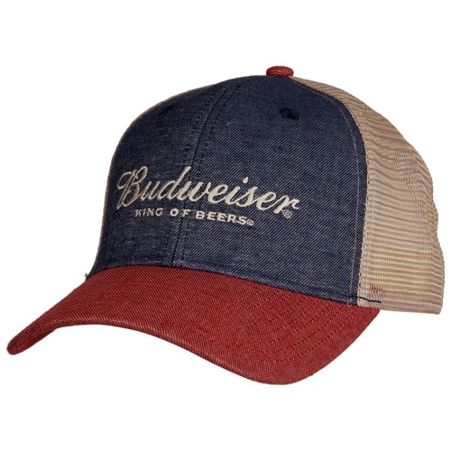Budweiser Classic Logo und Farben verstellbar Snapback mehrfarbig - Bild 1 von 4
