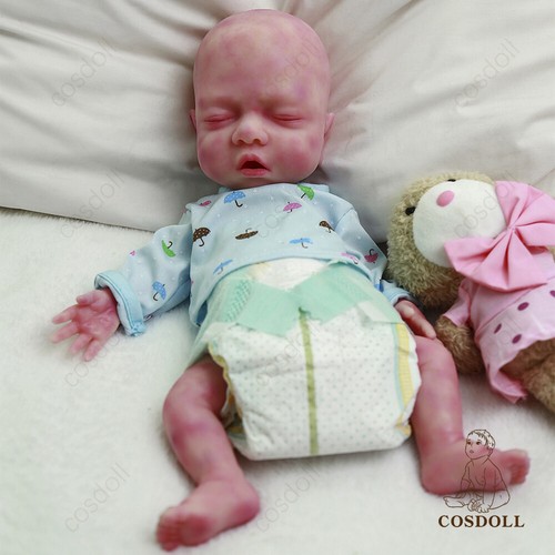 Codoll 14,9" bambola bambino in silicone per tutto il corpo con sistema bagnato da bere bambola bambino rinato - Foto 27 di 36