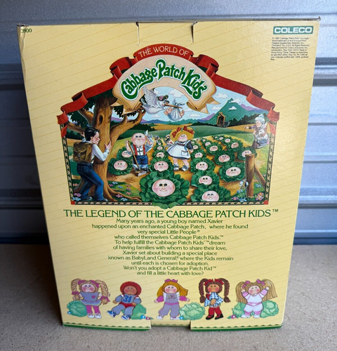1985 Cabbage Patch Kids Boy Doll Blond Hair Rare VTG *NOTE BOX DAMAGE - Picture 8 of 10