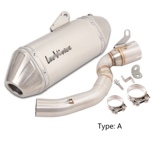 51mm Muffler Escape Exhaust Pipe Modified No DB Killer for Duke 200 2020-2023 - Bild 2 von 12