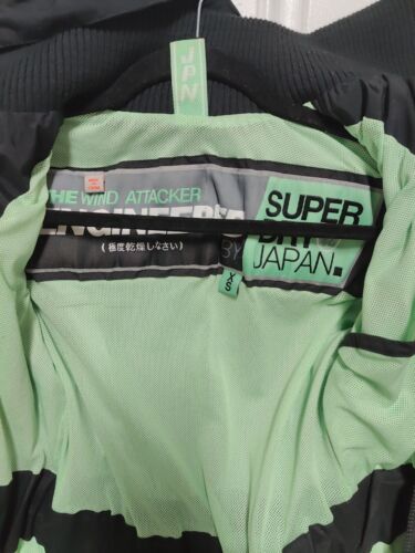 SUPERDRY Womens The Wind Attacker Hooded Windbreaker Jacket Size XS Black - Picture 12 of 23