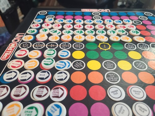 UNO Wild Tiles 1983 Complete Strategy Board Game International Games Pre-owned - Picture 2 of 6