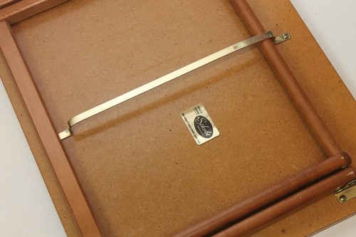 Scheibe Vintage Mid-Century Modern Masters Augusta #13 Azalea Folding Tray Table - Picture 8 of 8