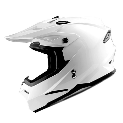 1Storm Adult BMX MX ATV Dirt Bike Helmet Motocross Helmet HF801CLS Racing Style - Picture 17 of 49