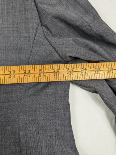Traje Lauren Ralph Lauren Para Hombres 48 R Gris Lana Blazer Pantalones 2 Botones Abrigo Deportivo - Imagen 4 de 18
