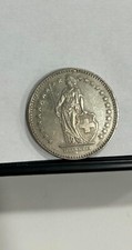 1994 Switzerland 2 Francs Coin - Excellant Condition