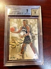1998-99 SKYBOX PREMIUM AUTOGRAPHICS BLUE AUTO 104 DAVID ROBINSON #/50 BGS 9 MINT