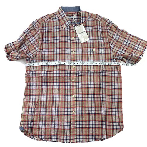 Tommy Bahama Camp Hemd Pariano kariert hell Havanna T322471 Neu Medium M - Bild 2 von 6