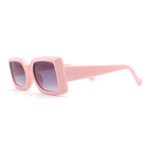 Child Size Girls Mod Rectangle Fashion Plastic Sunglasses - Picture 9 of 21
