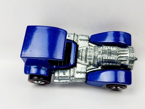 HOT WHEELS REDLINE SUPERFINE TURBINE DARK BLUE EMAILLE NEAR MINT++ SEHR SCHÖN - Bild 8 von 9