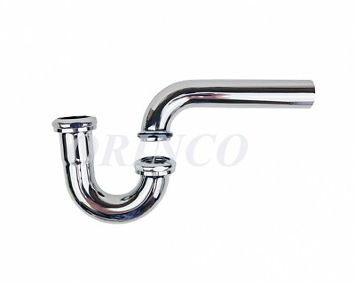 #ad #ad NEW 1 1 2quot;in 22GA P Trap Chrome Plate Tubular Drain Pipe Plumbing USA Fitting $20.99
