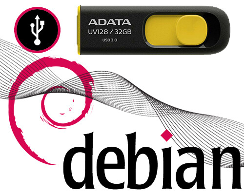 32GB ARRANCABLE DEBIAN INSTALL & LIVE USB 3.0 32bit & 64bit - Imagen 1 de 2