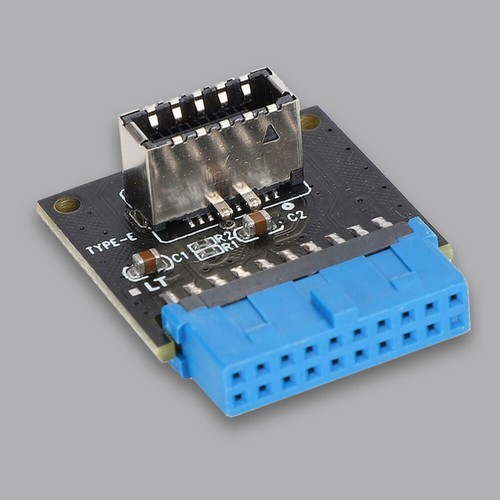 USB Front Panel Adapter USB Typ-E Zu USB 3. 0 Konverter USB Header Splitter - Bild 11 von 12