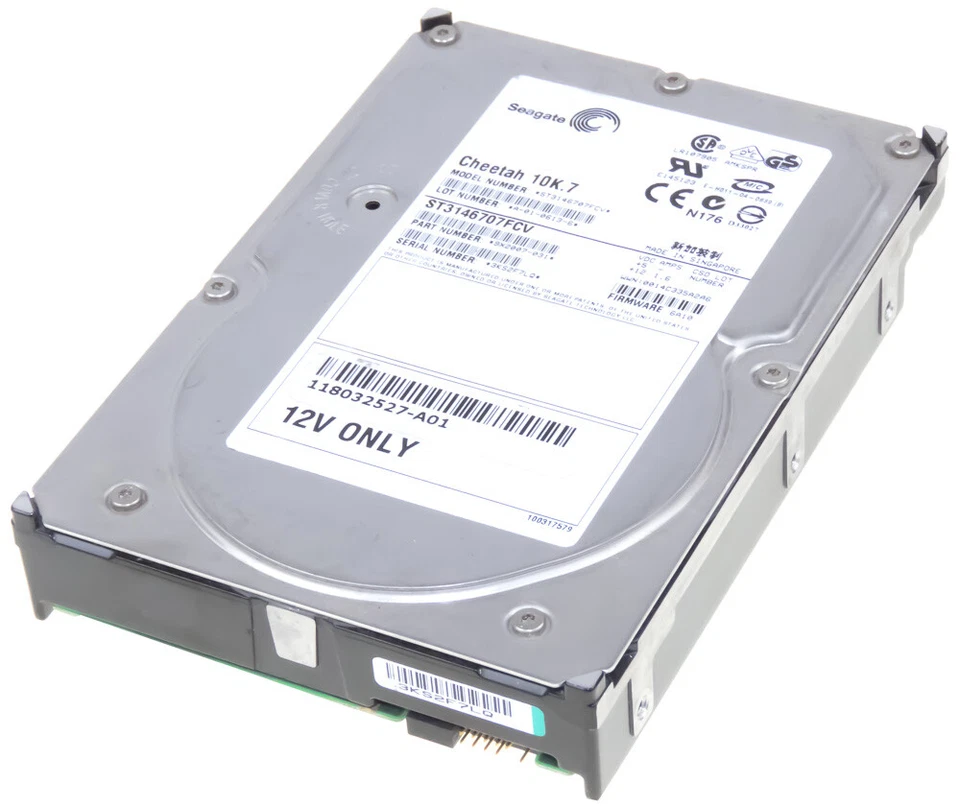 Hard Drive EMC ST3146707FCV 118032527-A01 146GB Fibre Channel 10000RPM 3.5'' - Image 2 of 3