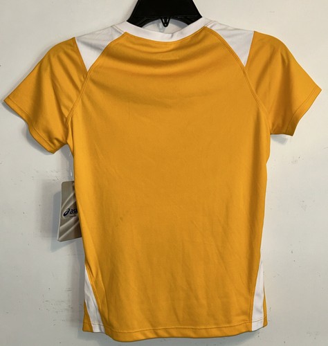 ASICS Junior Set Jersey, Yellow, Medium - Picture 3 of 3