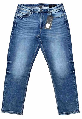 nyc The Perfect Jean Men s Athletic Fit Stream Med Blue Multiple Sizes NWT
