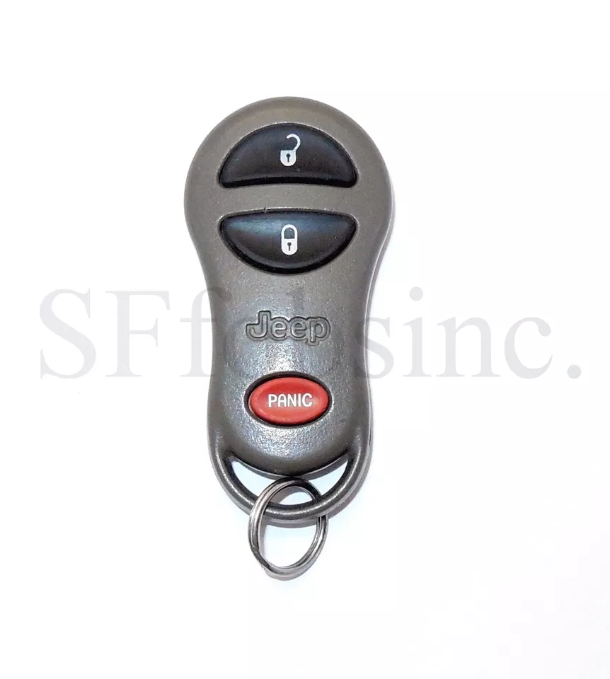 OEM 1999 2000 2001 JEEP GRAND CHEROKEE MANDO A DISTANCIA SIN LLAVE GRIS 56036860 GQ43VT9T Foto 2 de 3