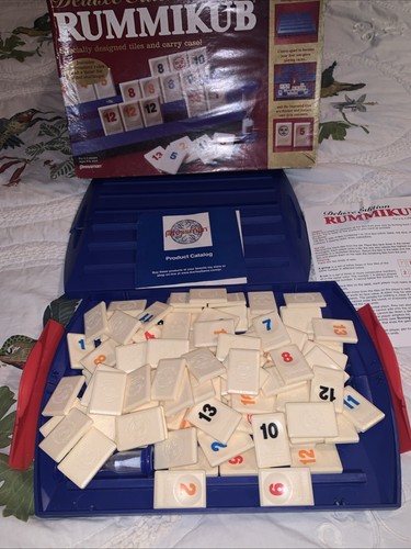 VINTAGE Deluxe Edition Rummikub 1997 Edition Spiel von Pressman Toys 100% vollständig