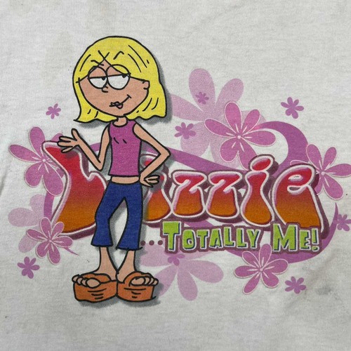 T-shirt vintage Y2K Disney Lizzie McGuire maglietta uomo media Totally Me TV promozionale - Foto 2 di 8