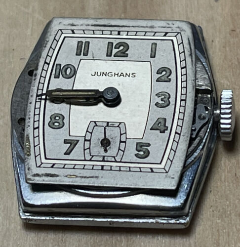 JUNGHANS J 80 Revised Mechanical Art Deco Collector's Watch - Picture 9 of 15