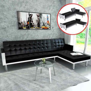 Details About Sofa Bed Couch Leather Sectional Sofas Sleeper L Shaped Modern Style Us Details About Sofa Bed Couch Leather Sectional Sofas Sleeper L Shaped Modern Style Us