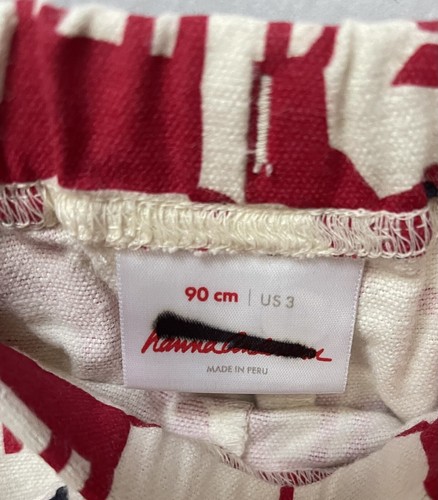 Hanna Andersson Dear Deer Pajama Pants Boys 3 90 Pocket Drawstring Christmas New - Picture 5 of 6