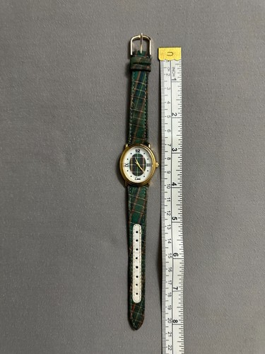 Limit Green Patten Band Oval Dial Women's Watch Working - Picture 10 of 10