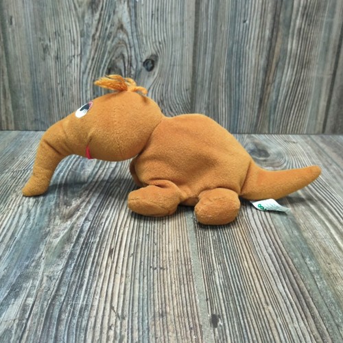 TYCO Sesame Street Beans Stuffed Animal SNUFFLEUPAGUS 11" Plush Toy VTG 1997 - Picture 4 of 9