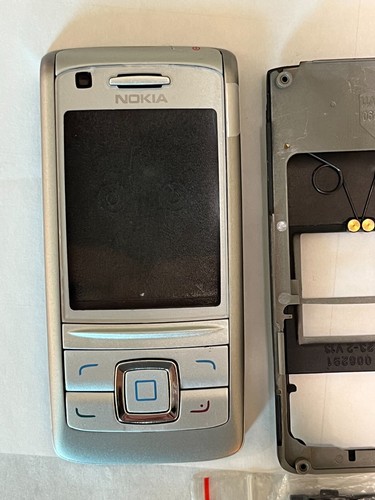 Nokia 6280 Slide Full Gehäuse Cover mit Tasten und Schiebe Mechanismus Ersatz - Bild 11 von 16