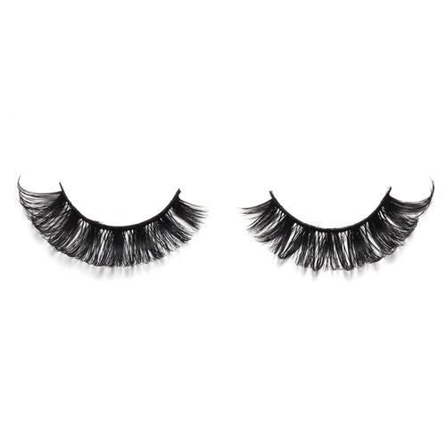 Fluffy Natural False Eyelashes Faux Mink Lashes D Curl Russian Strip Lashes - Picture 6 of 8
