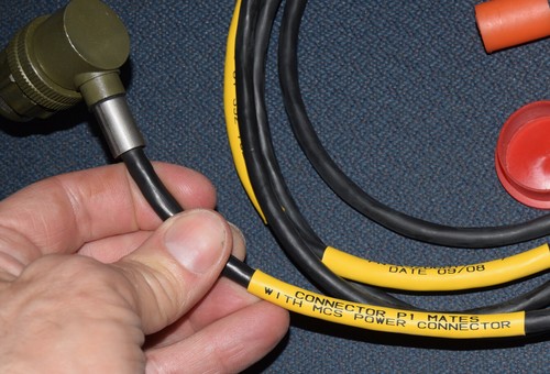 WOJSKOWY INTERKOM VIC-3 MCS DO TACKI RADIOWEJ KABEL ZASILAJĄCY CX-13468 / VRC A3206017-7 FT - Zdjęcie 5 z 7