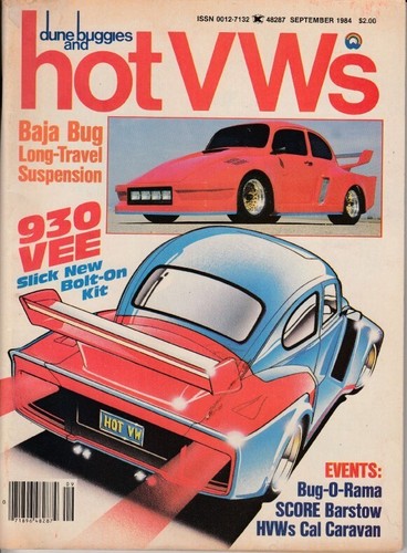 Hot VW's September 1984 – 930 VEE Bolt On Kit / Baja Bug Long Travel Suspension
