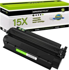 1Pack GREENCYCLE C7115X Toner Cartridge Fit for HP 15X Laserjet 1220se 3380