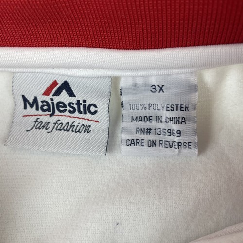 Majestic For Fashion St Louis Cardinals Full Zip Jacket Women’s Plus Size 3XL - Picture 4 of 11