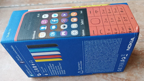 Box: Nokia 220 Dual SIM - nur die Schachtel (OVP) - Zdjęcie 2 z 4