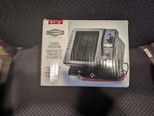 RoadPro 12-Volt Direct Hook-Up Ceramic Heater/ Fan with Swivel Base RPSL-681