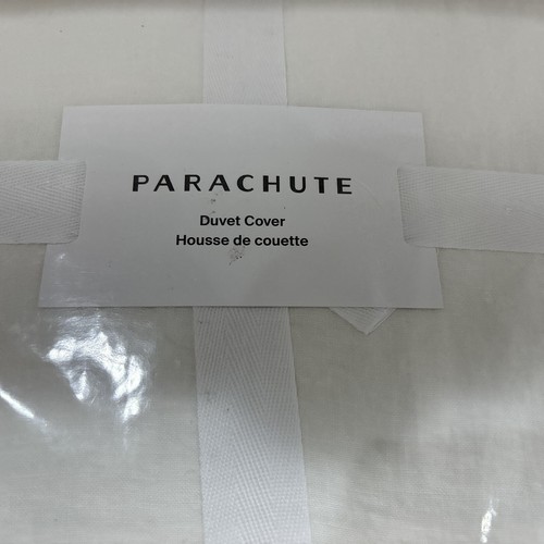 PARACHUTE DUVET COVER FULL/QUEEN 100% LINEN Cream NWT - Picture 2 of 3