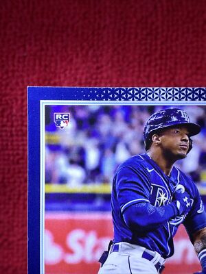 2022 Topps Series 1 Wander Franco Rookie Card Royal Blue RC