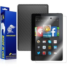 ArmorSuit Amazon Fire HD 7 Kids Edition Screen Protector  Black Carbon Fiber