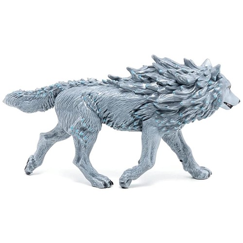 Figura Lobo de Hielo - Juguete de Fantasía - Pintado a Mano y Coleccionable - Papo 36033 - Imagen 6 de 7