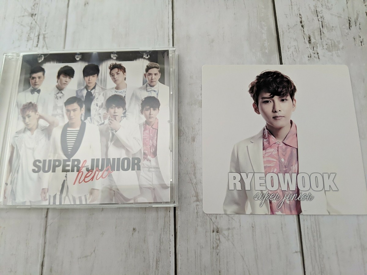初回限定盤■SUPER JUNIOR Japan 1st album『Hero』 DISCOGRAPHY | SUPER JUNIOR（スーパージュニア）JAPAN OFFICIAL